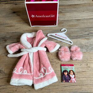American Girl Emily’s Robe & Slippers, Retired, Complete in Box, RIB